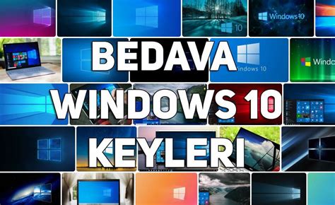 Bedava Windows Pro Key Cretsiz Etkinle Tirme