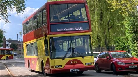 HOOVER CANING PN52 XBP Volvo B7TL East Lancs Vyking Redline