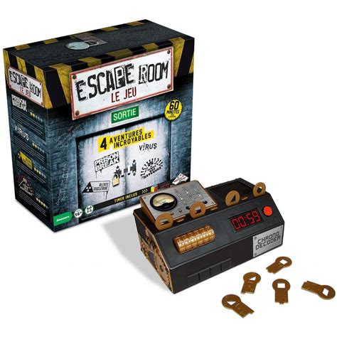 Acheter Escape Room Le Jeu Jeu De Soci T Riviera Games Ludifolie