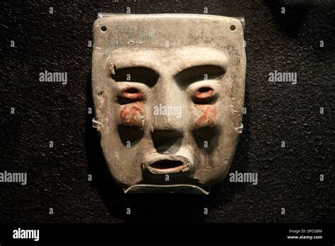 M Scara De Piedra Precolombina En El Museo Del Templo Mayor Ciudad De