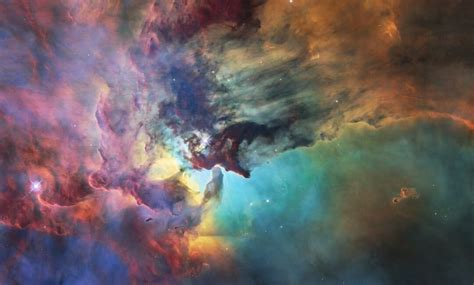 Hubbles Th Birthday Picture The Lagoon Nebula Kosmologie