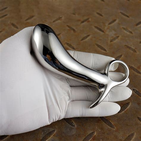 Stainless Steel G Spot Prostate Massager Metal Anal Plug Etsy