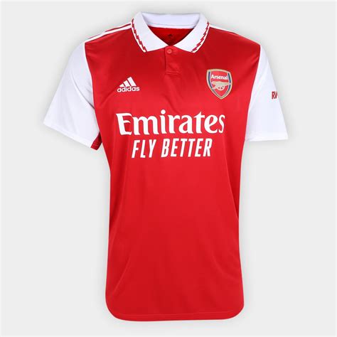 Arsenal 22 23 Camisa 2022 23 Saka Gabriel Jesus Smith Rowe Pepe