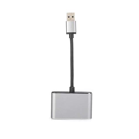 Adaptador USB TYPE C Para HDMI VGA KNUP KPAD119 Arroba Computadores