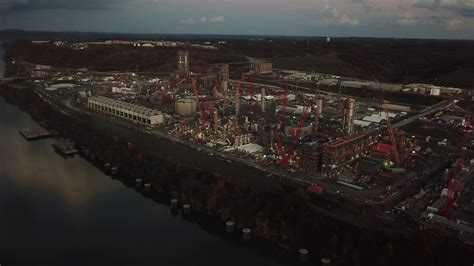 The Beaver County Pennsylvania Shell Cracker Plant Under Construction