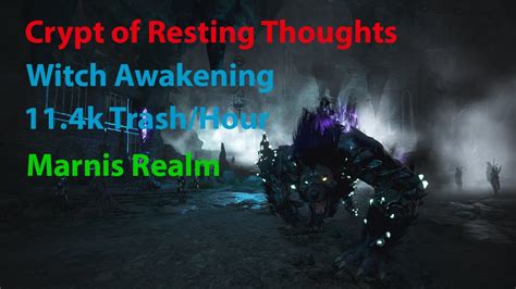 Bdo Crypt Of Resting Thoughts Marnis Witch Awakening K