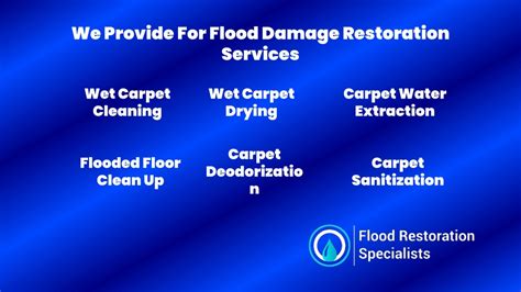 Ppt Flood Restoration Specialist Powerpoint Presentation Free