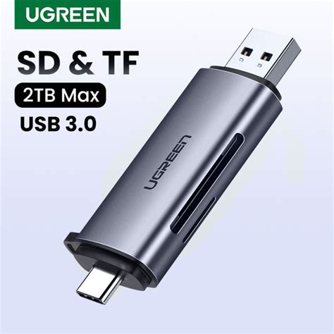 Ugreen In Sd Tf Card Reader Tb Max Usb Otg Memory Adapter For