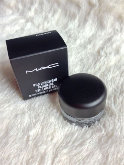 Mac Genuine Pro Longwear Fluidline Gel Eyeliner Blacktrack In