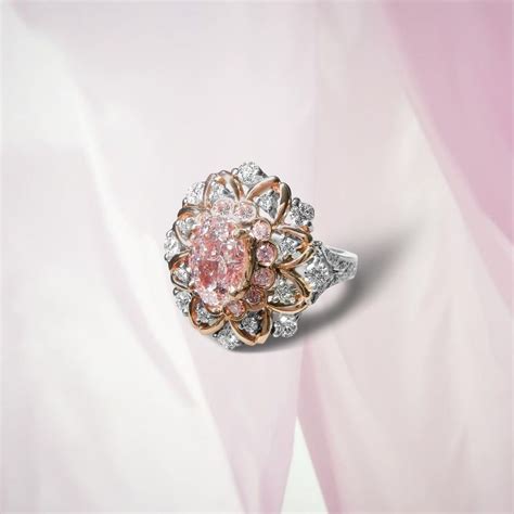 Pink Diamond Ring - Gems Origin