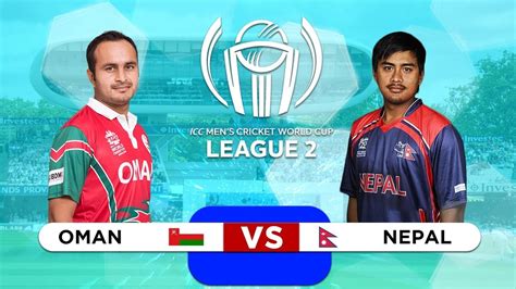 Nepal Vs Oman Cricket Live Acc Men S Premier Cup Warm Up Match Live