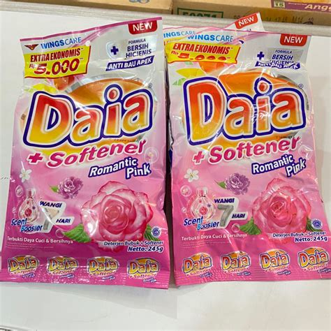 Jual Grosir Sembako Sabun Cuci Daia Softener Pink Gr Shopee