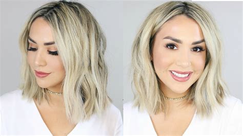 Big Messy Beach Waves Long Bob Youtube