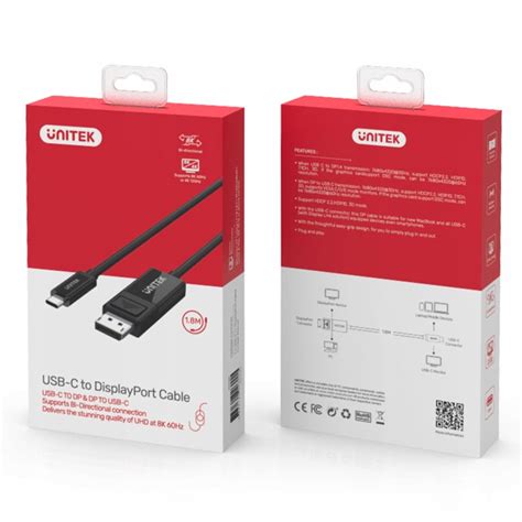 Adapter Unitek V1146a Dwukierunkowy Usb C Na Dp 14 4k Sklep Opinie