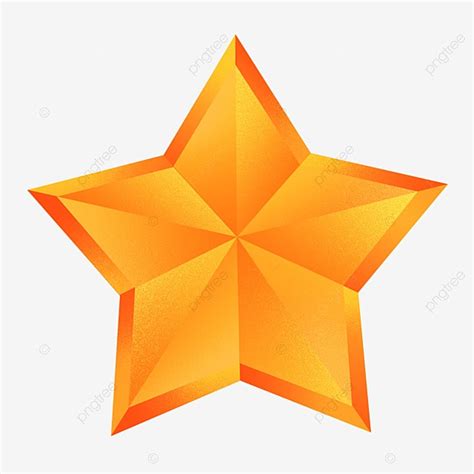 Five Pointed Star Png Transparent Yellow Five Pointed Star Button