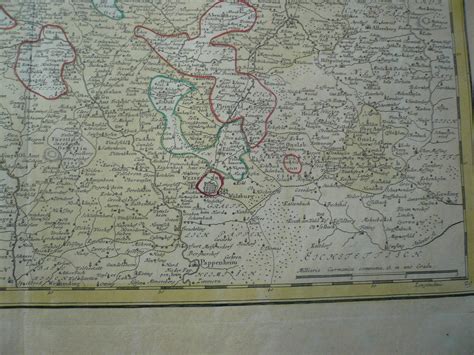 Mappa Geographica Exhibens Principatum Brandenburgico Onolsbacensem Una