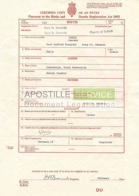 New Birth Certificate Template Uk Birth Certificate Template