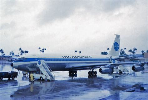 Pan American World Airways Boeing 707 331 N704pa Jet Clipper Defiance