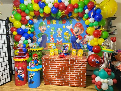 Super Mario Bros Birthday Party Ideas