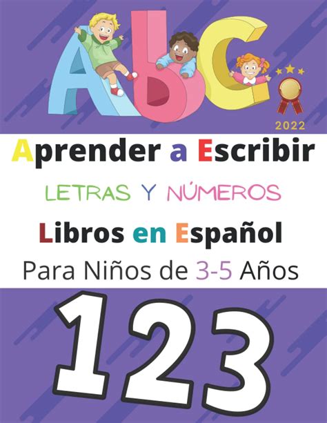 Buy Aprender A Escribir Letras Y Números Libros En Español Para Niños De 3 5 Años Aprender A