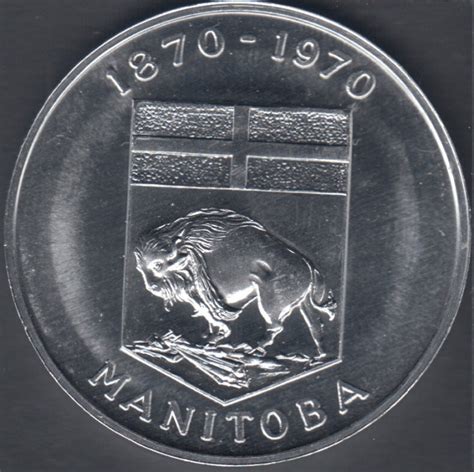 1970 1870 Manitoba Commemorative Medal Canada Coins