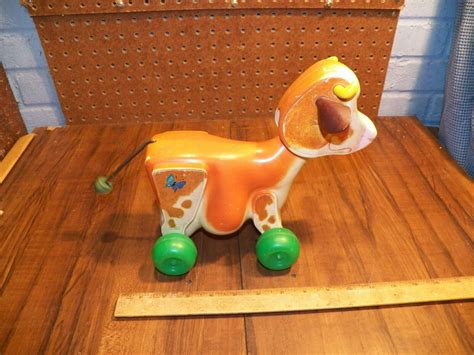 1972 FISHER PRICE Molly Moo Cow Pull Toy 132 EBay