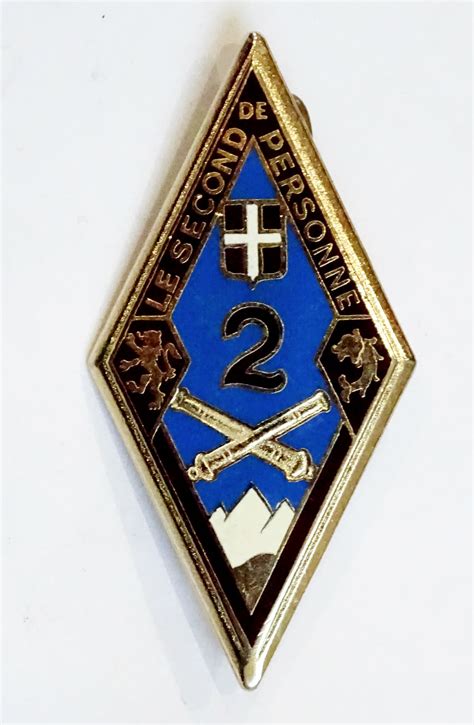 Insigne 2ème Régiment d Artillerie Drago H 194