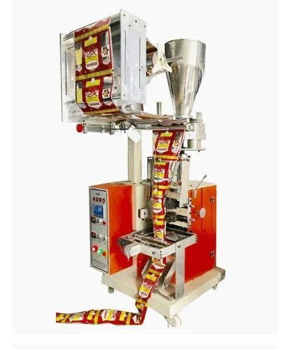 Kw Single Phase Mung Dal Bhujia Namkeen Pouch Packing Machine V