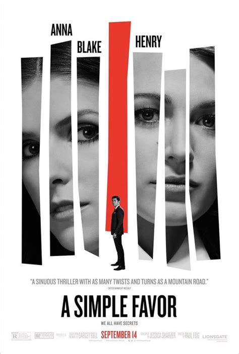 A Simple Favor Movie Poster (#9 of 11) - IMP Awards