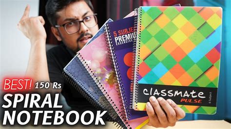 Classmate Pulse Subject Notebook Unruled 300 Pages Spiral