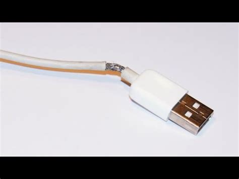 How To Fix Broken Mobile Charger Cable Youtube