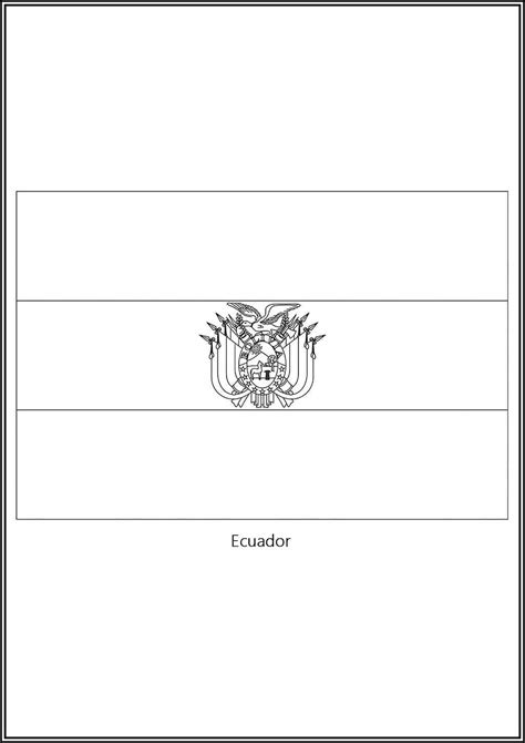 Ecuador Coloring Pages Free Printable Pdf Totalcoloring