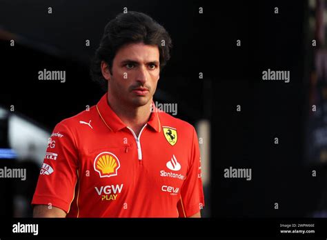 Carlos Sainz Jr Esp Ferrari Back In The Paddock A Day Following