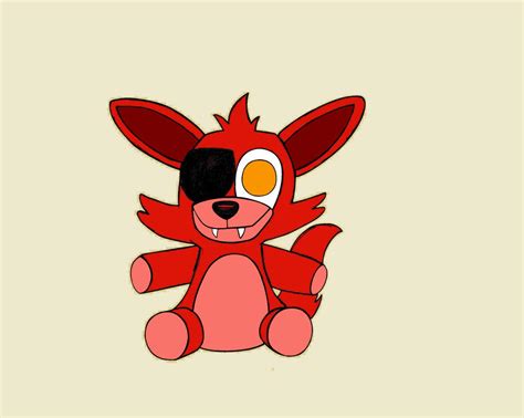 FNaF- Foxy Plush by Coraline15 on DeviantArt