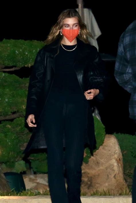 Hailey Bieber At Nobu In Malibu 02252021 Hawtcelebs