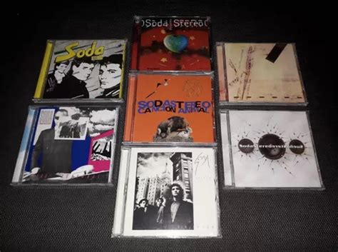 Soda Stereo Discografia Lote X 7 Cds Nuevos Sellados