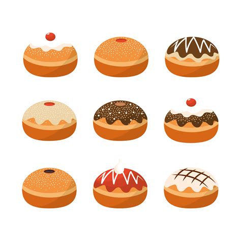 Pastry Icon Set 1312302 Vector Art At Vecteezy