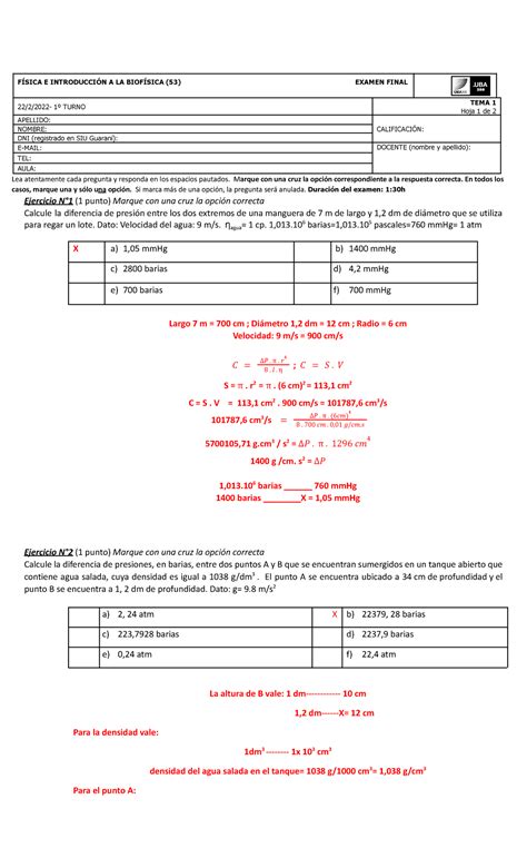 22 2 Turno 1 tema 1 clave FÍSICA E INTRODUCCIÓN A LA BIOFÍSICA 53