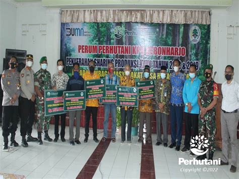 Perhutani Perhutani Berikan Sharing Produksi Kepada 25 LMDH Sebesar 1 5