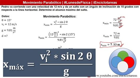 Alcance M Ximo Movimiento Parab Lico Youtube