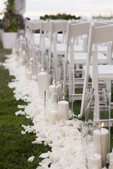 WEDDING AISLE Decor Wedding Aisle Decorations Wedding Aisle Candles