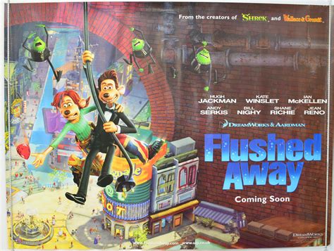 Flushed Away Teaser Advance Version Original Movie Poster