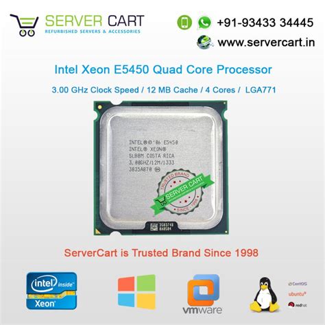 Intel Xeon E5450 Quad Core Processor SLBBM SLANQ ServerCart