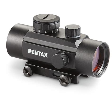 Pentax® Gameseeker™ 1x30 Mm Rd10 Illuminated Red Dot Scope Matte Black