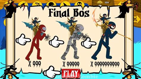 UNLOCK ARMY KAI RAIDER FULL SINKS X99999 VS ZOMBIES BOSS STICK WAR