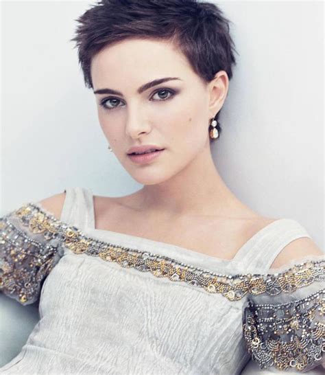 Natalie Portman Kort Haar Natalie Portman Short Hair Pixie Haircut Gallery Pixie Haircut