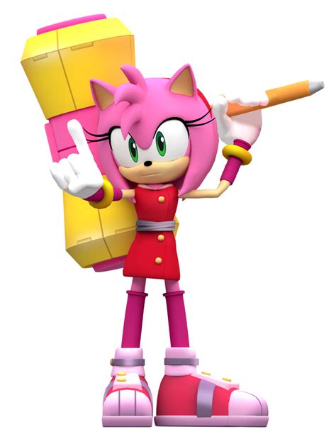 Sonic Boom Amy Render By Nibroc Rock On Deviantart