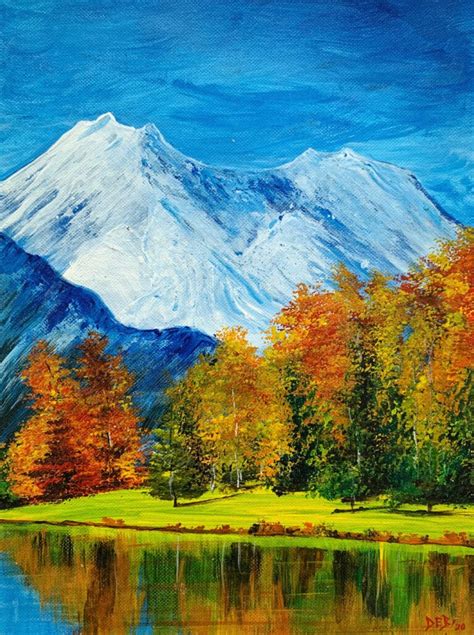 Gallery - Mountain paintings - Debasree Dey Art