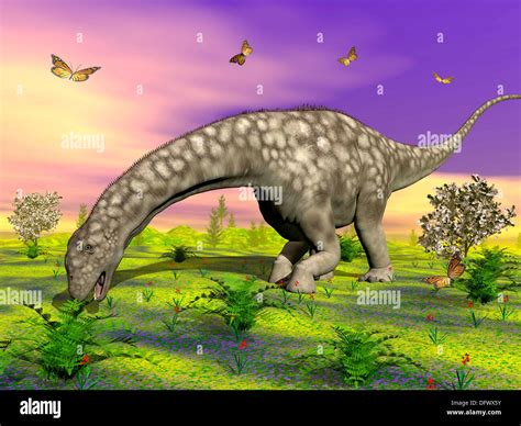 Dinosaur eat* plant hi-res stock photography and images - Alamy