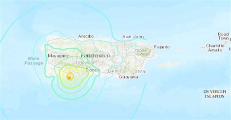 Nuevo Terremoto De Magnitud 5 9 En Puerto Rico